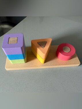 Stacking Shape Sorter Toy - Multicolor